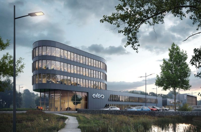 Impressie van het bedrijfspand van ELEO in Helmond